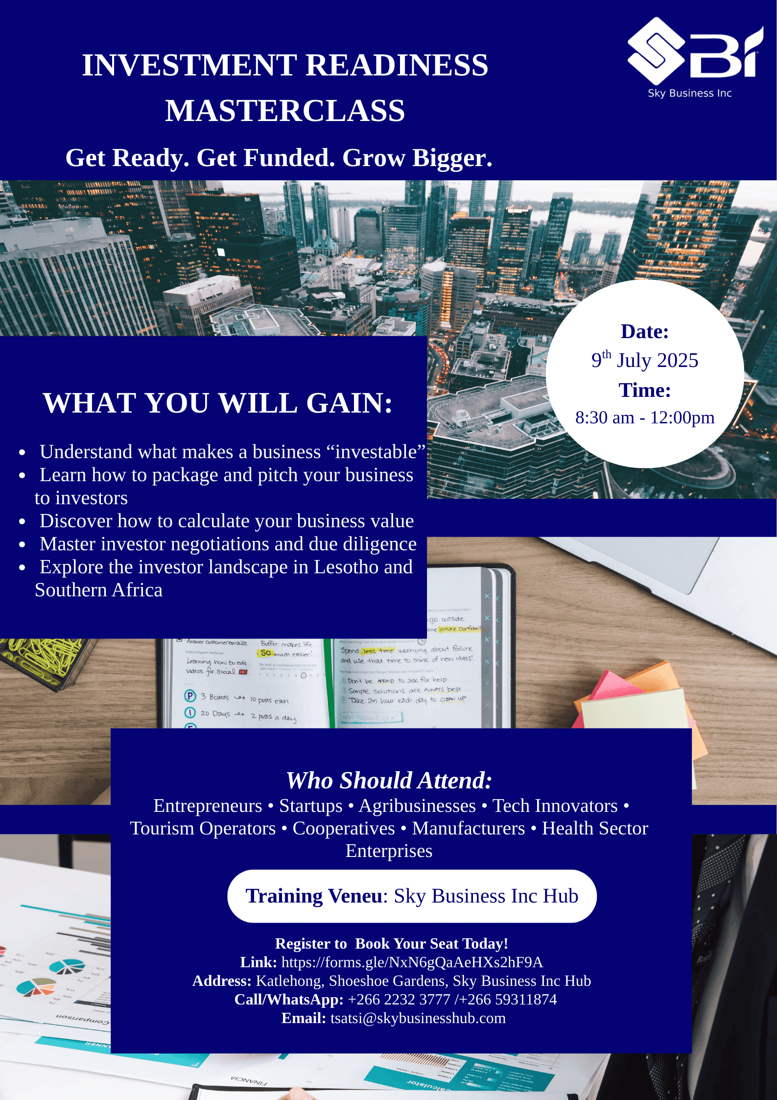 Investment Readiness Masterclass